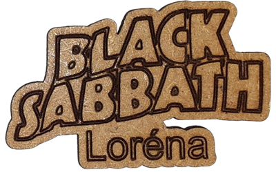 Magnet - Black Sabbath personnalisable